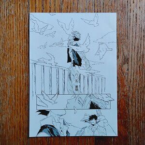 Small Trigun Woodvash/Vashwood (Wolfwood/Vash) Fan Zine Doujinshi Japanese Comic